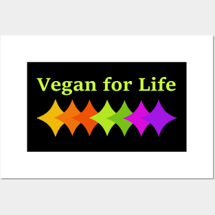 Vegan for Life Posters and Art